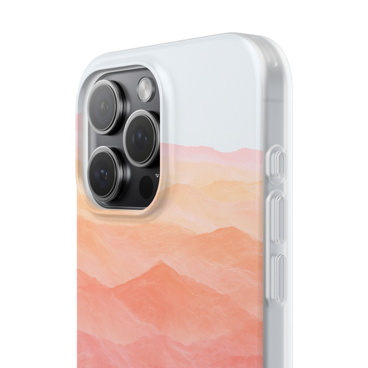 Alpenglow Ridge Vista · Lite Phone Case for iPhone ·  Orange