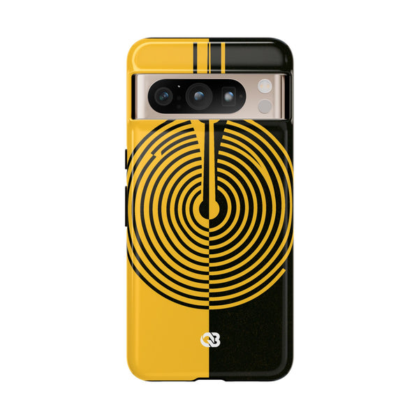 Orbital Resonance · Tough Phone Case for Pixel ·  Yellow