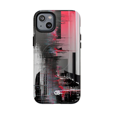 Black Tough 2.0 Magsafe Phone Case for iPhone - Crimson Data Leak