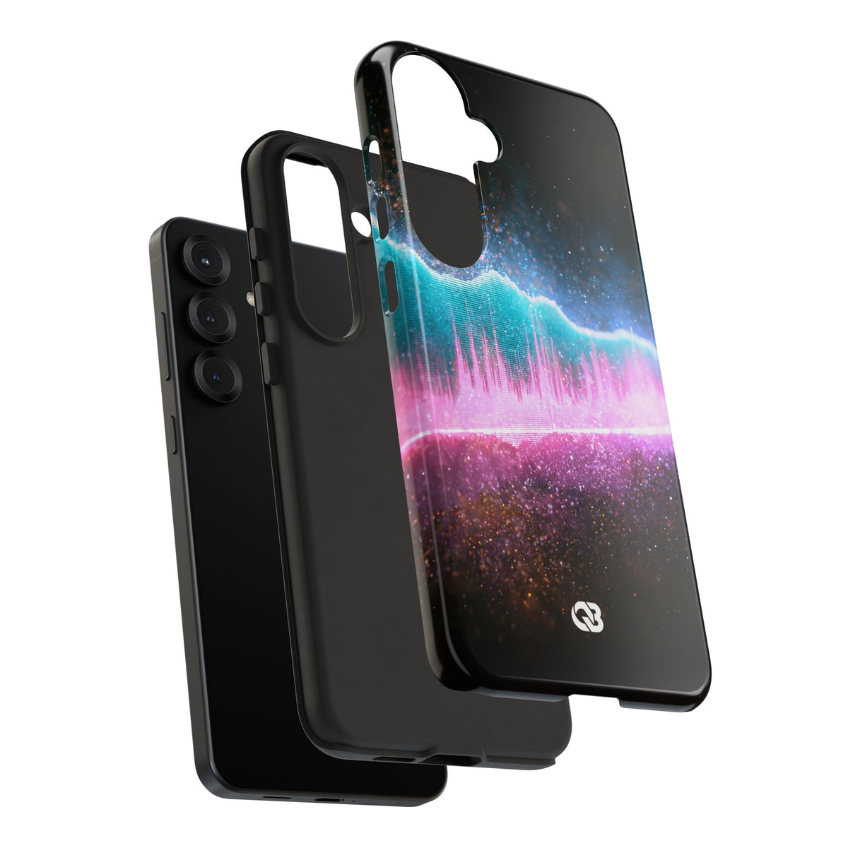 Digital Frequency · Tough Phone Case for Samsung · Pink