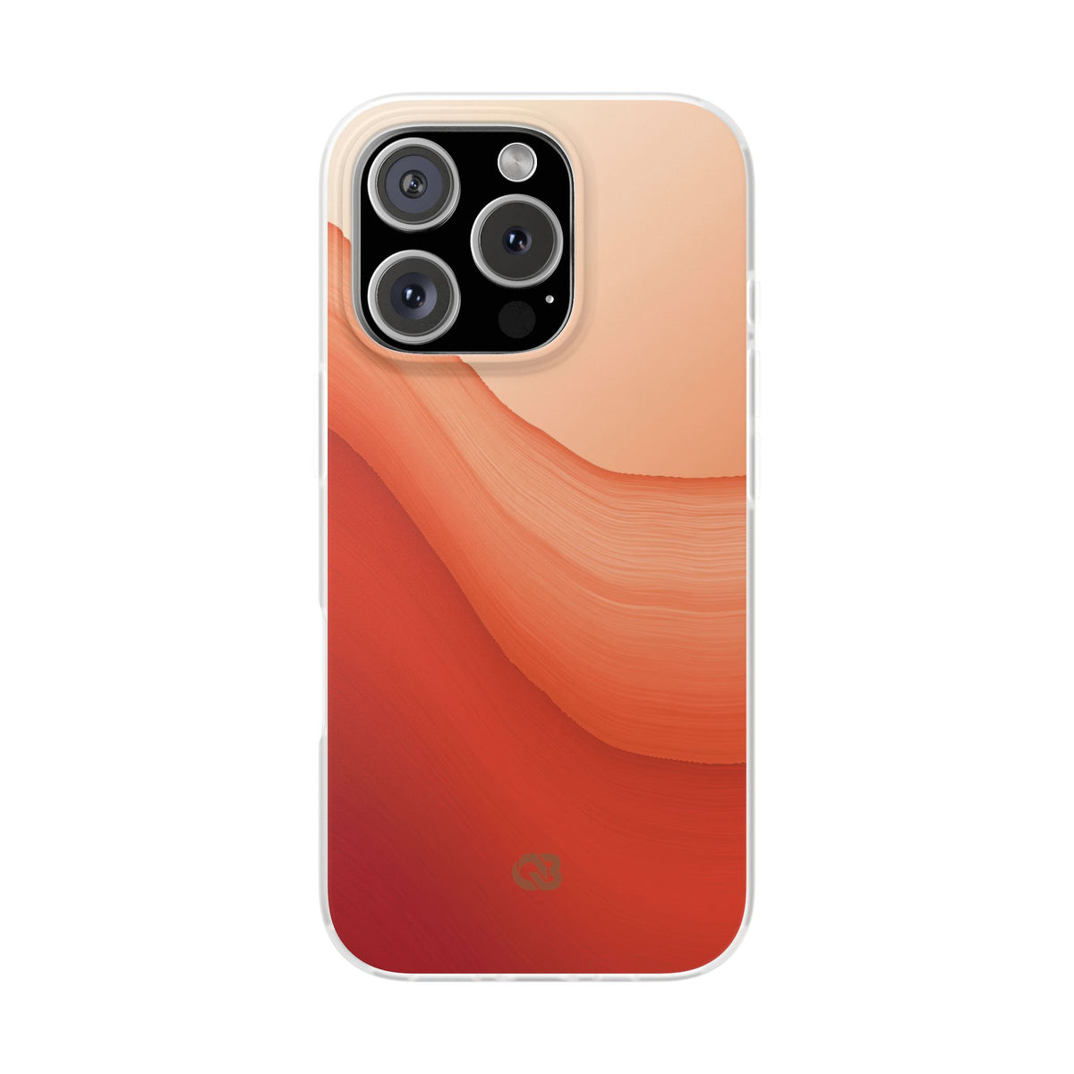 Terracotta Flow · Lite Phone Case for iPhone ·  Orange