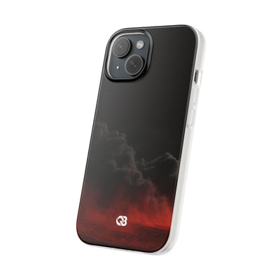 Crimson Fog Void · Lite Phone Case for iPhone ·  Black