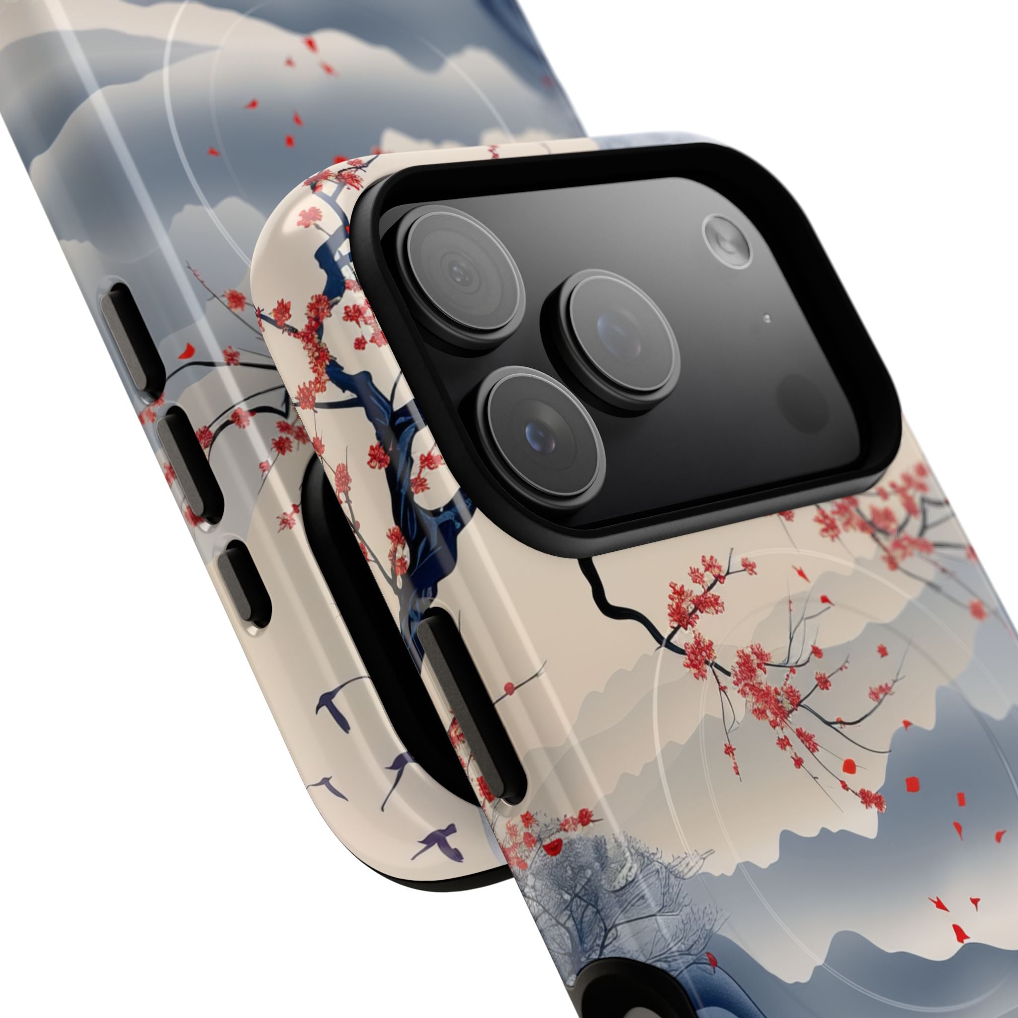 Blossom Moonbranch iPhone 17 Pro Case - Tough+ - CASE•BOB