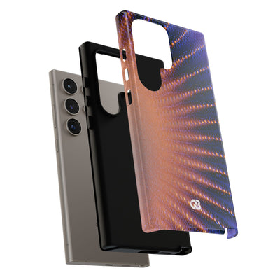Luminous Aura Burst · Tough Phone Case for Samsung · Blue
