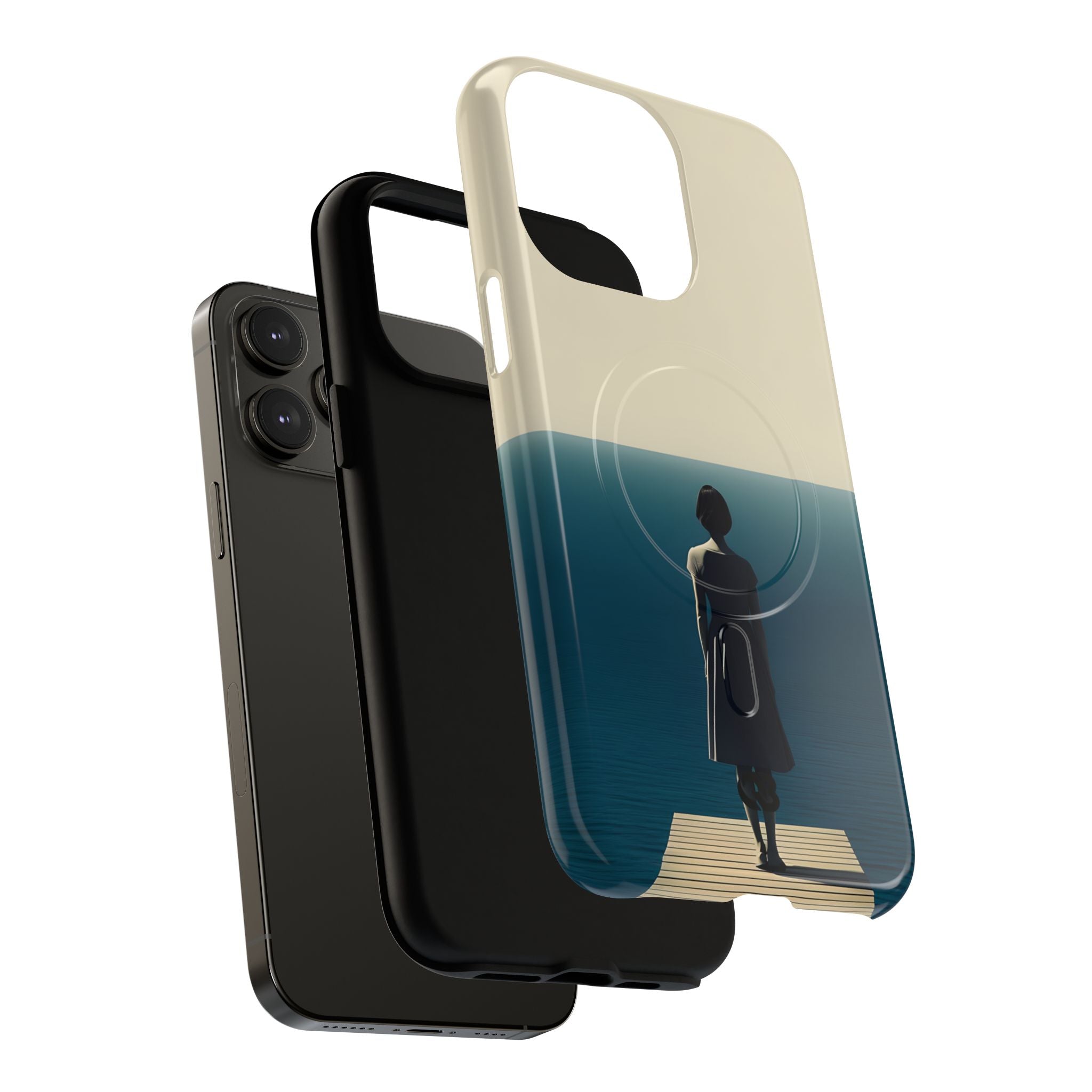 Solitary Blue Horizon · Tough+ Magsafe