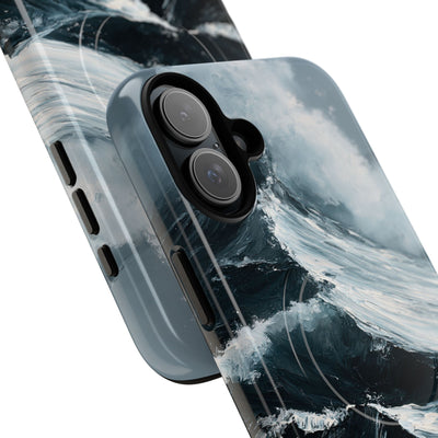 Nordic Swell · Tough 2.0 Magnetic Phone Case for iPhone · Blue