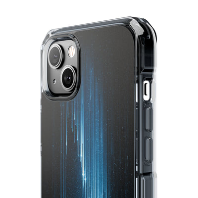 Nocturnal Cascade · Clear Impact Magnetic Phone Case for iPhone ·  Black