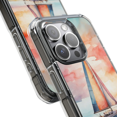 Crimson Horizon Sail · Impact Phone Case for iPhone · Magsafe