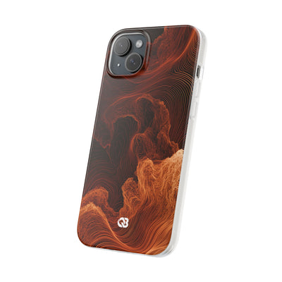 Amber Filament · Lite Phone Case for iPhone ·  Orange