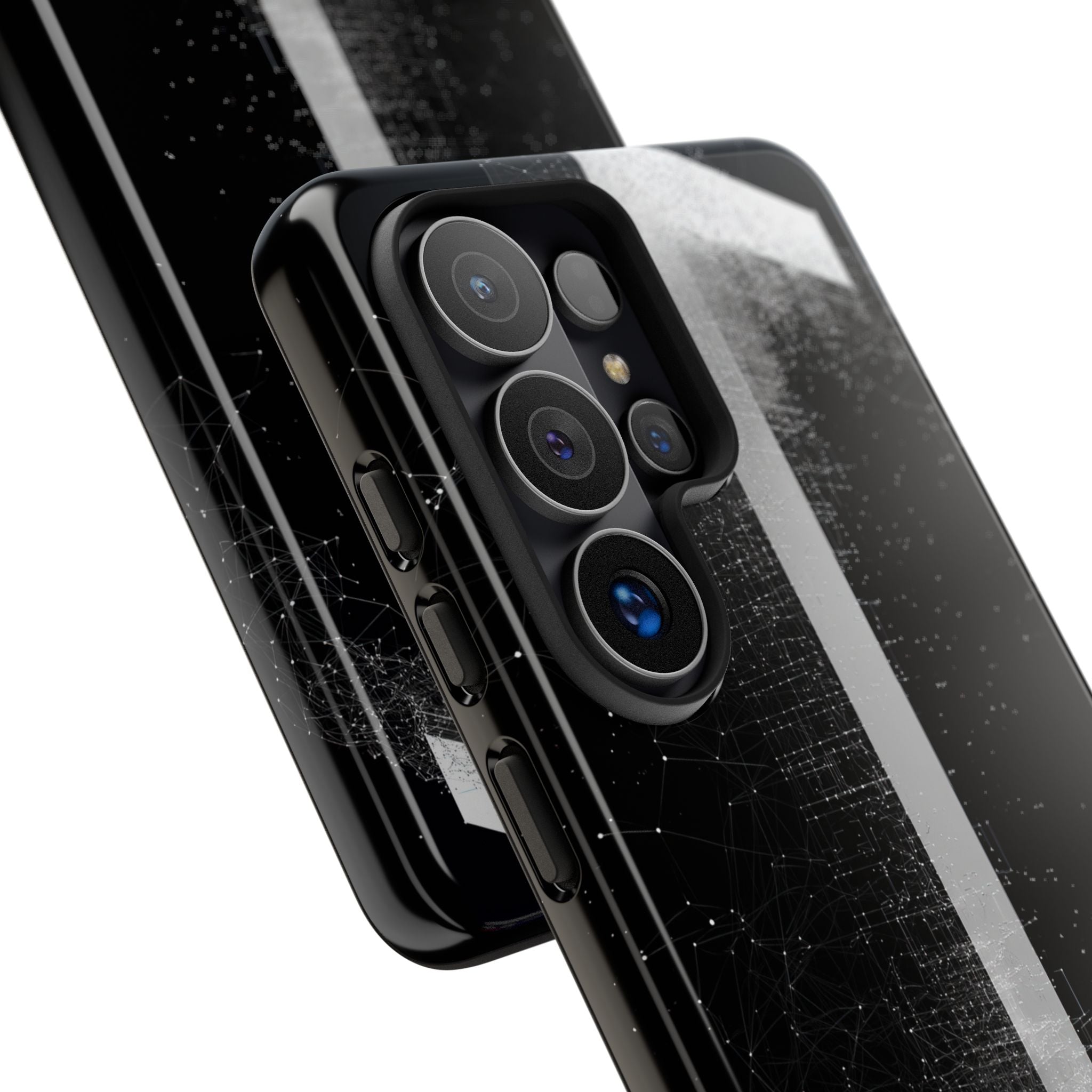Black Tough Phone Case for Samsung - Vector Core Monolith