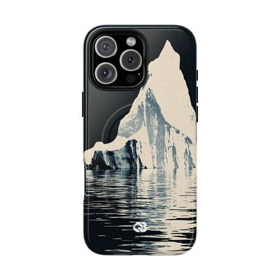 Blue Tough 2.0 Magsafe Phone Case for iPhone - Frozen Navy Monolith