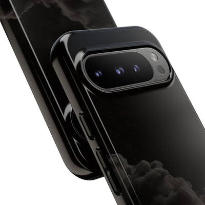 Crimson Fog Void · Tough Phone Case for Pixel ·  Black