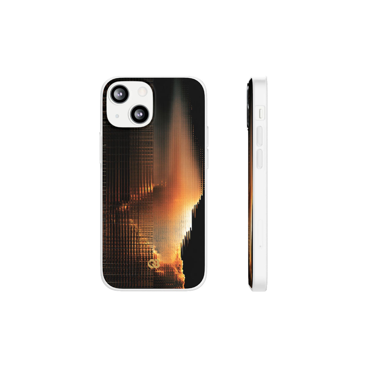 Luminous Grid · Lite Phone Case for iPhone ·  Black