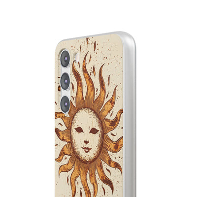 Masque solaire rustique · Coque de téléphone Soft pour Samsung