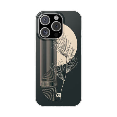Black Lite Phone Case for iPhone - Obsidian Sand Willow