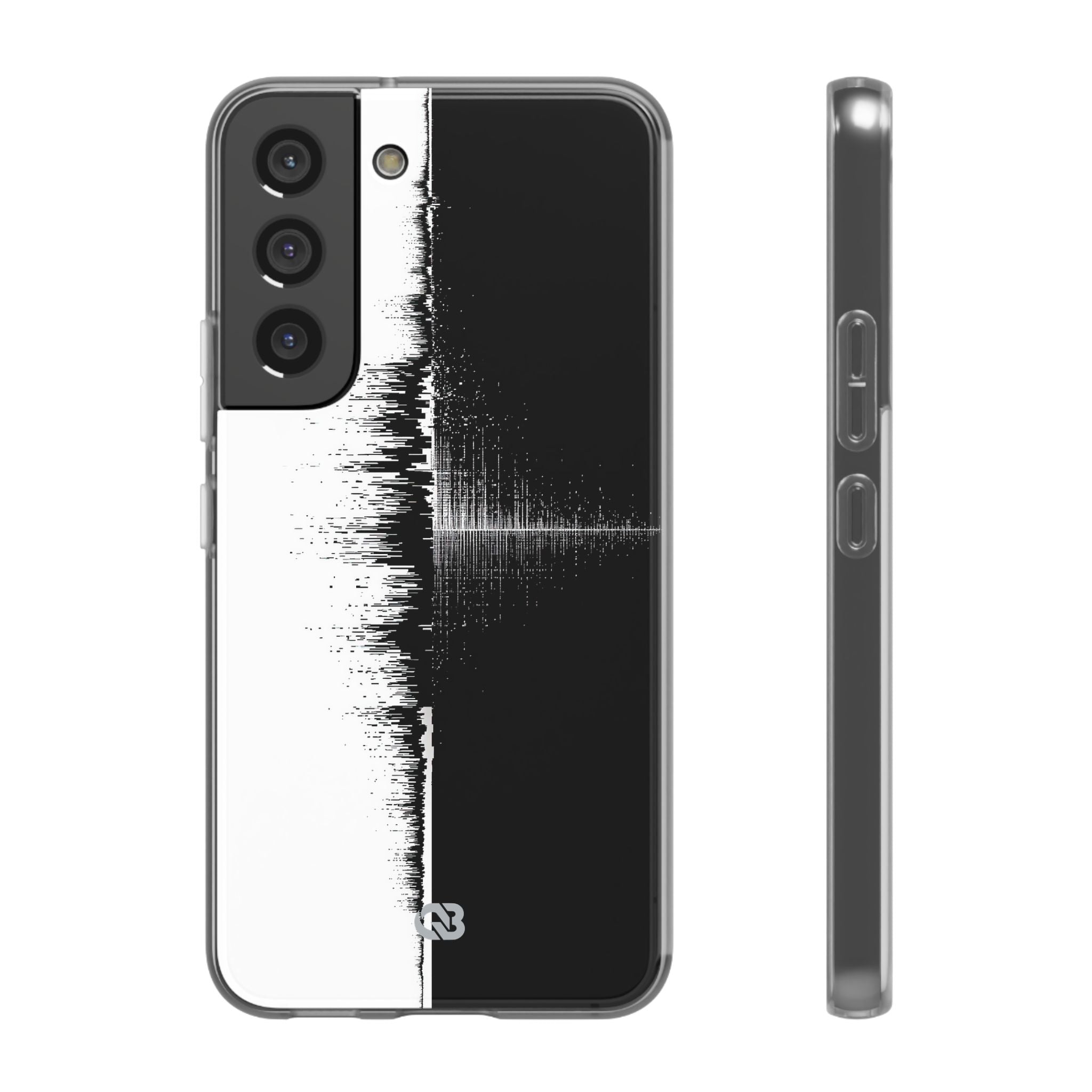 Black Lite Phone Case for Samsung - Static Signal Split