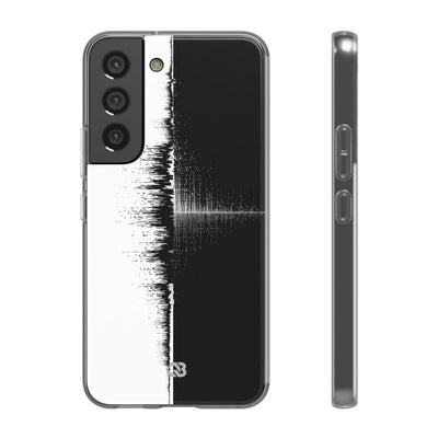 Black Lite Phone Case for Samsung - Static Signal Split