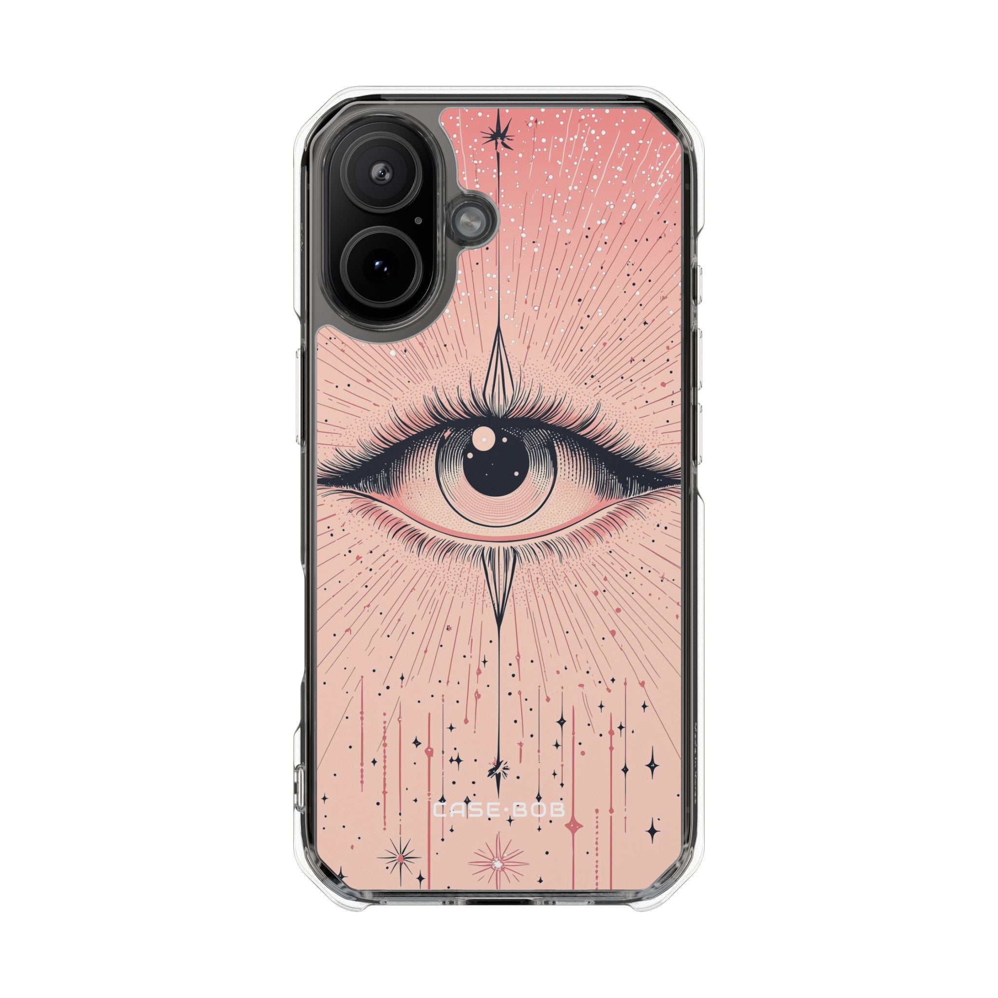 Cosmic Pink Eye iPhone 17 Cover - Impact