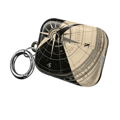 Orbital Meridian · Hard Case for AirPods & AirPods Pro · Black