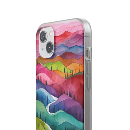 Winding Verdure iPhone 14 Plus Cover - Soft