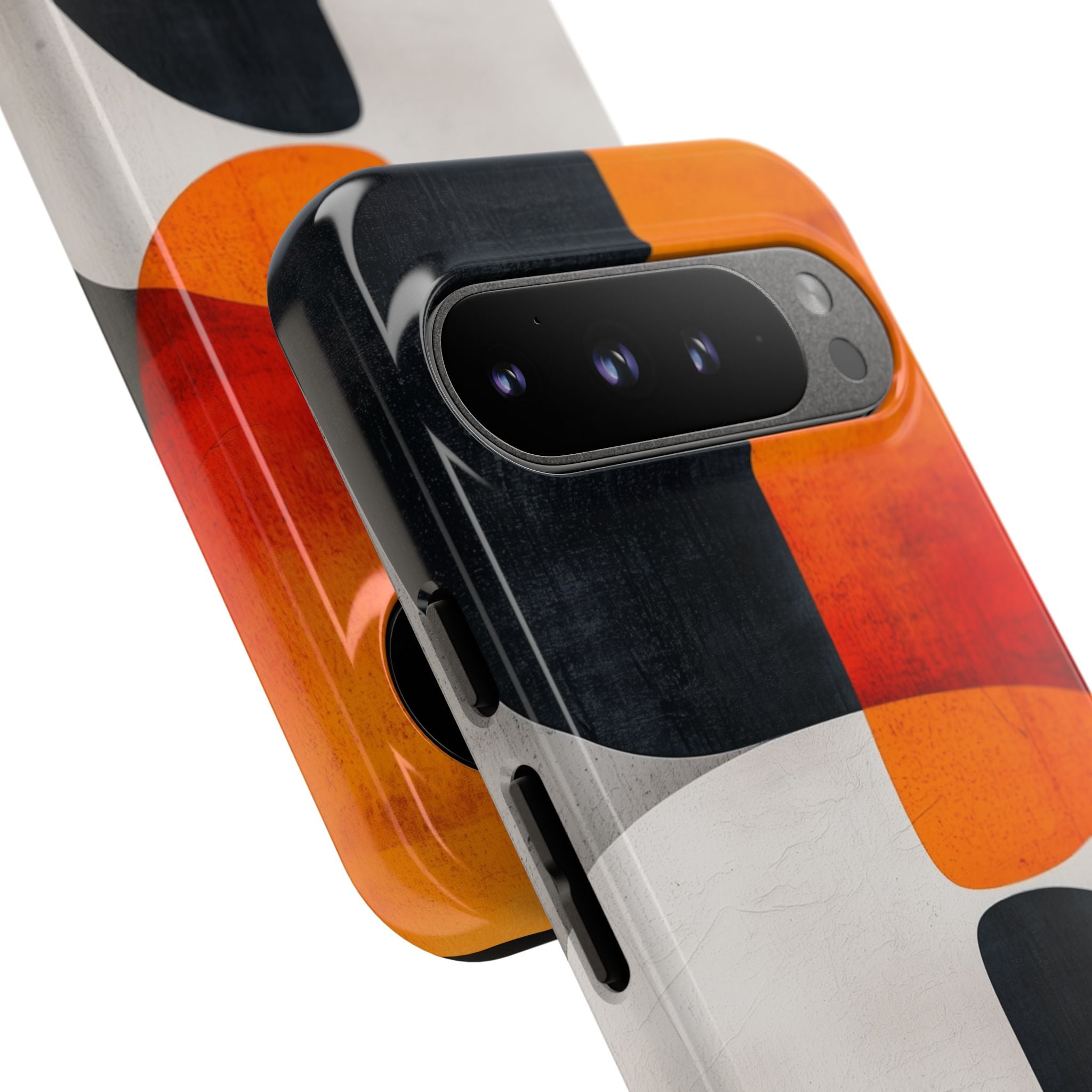 Burnt Amber Flow · Tough Phone Case for Google Pixel