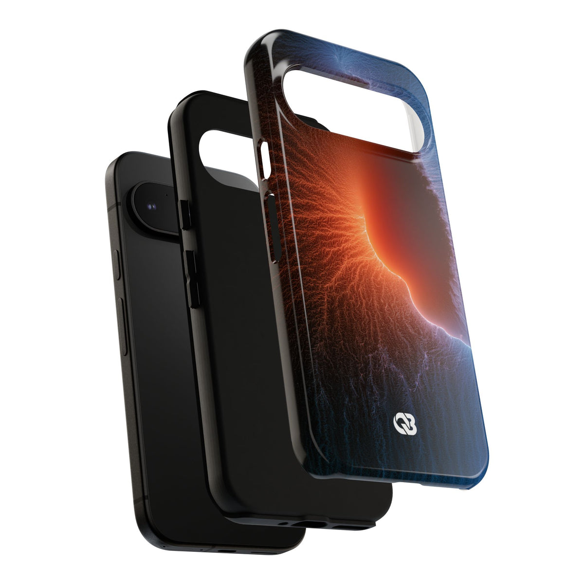 Thermal Aura Pulse · Tough Phone Case for Pixel ·  Blue