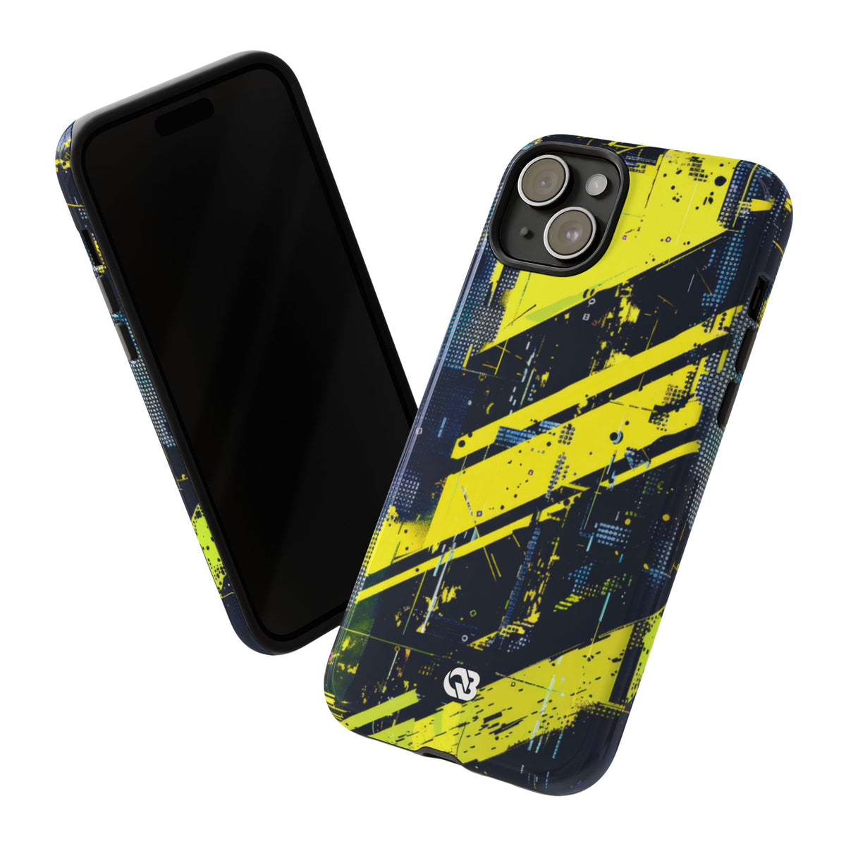 Acid Hazard · Tough Phone Case for iPhone · Yellow