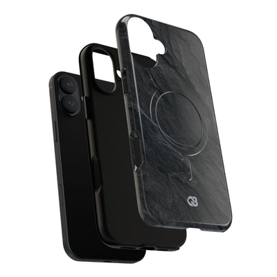Black Tough 2.0 Magsafe Phone Case for iPhone - Midnight Slate Ridge