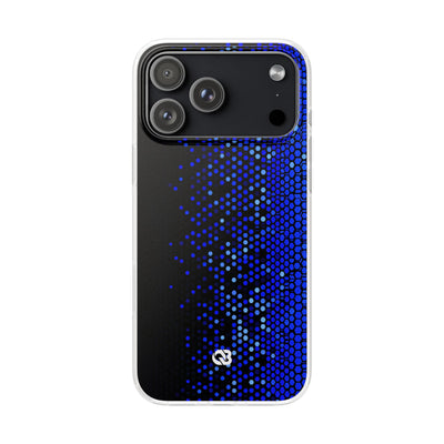 Cobalt Hex Dispersion · Lite Phone Case for iPhone ·  Blue