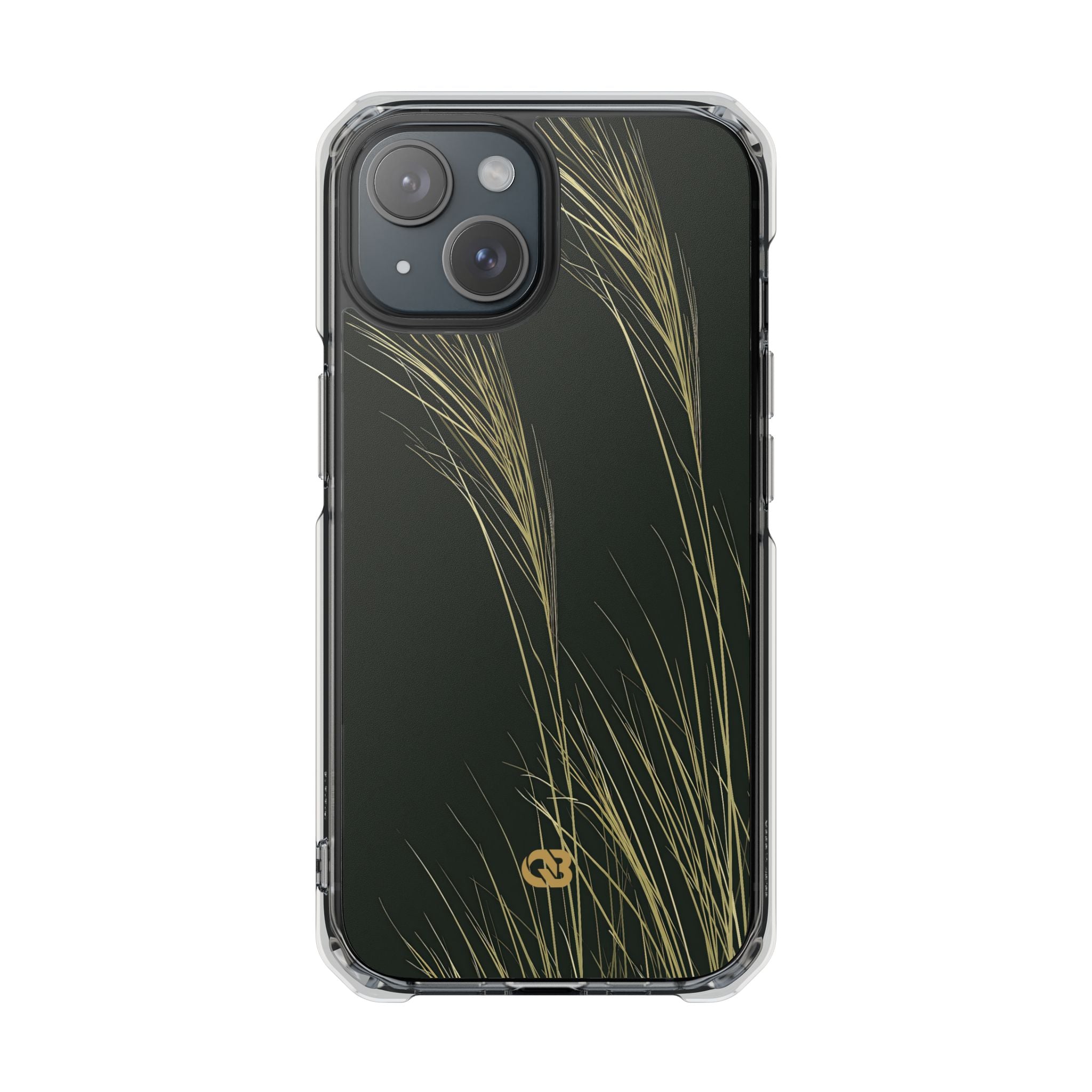 Green Impact MagSafe Phone Case for iPhone - Midnight Gilded Grass