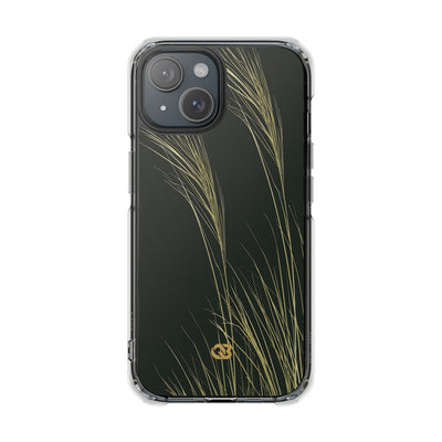 Green Impact MagSafe Phone Case for iPhone - Midnight Gilded Grass