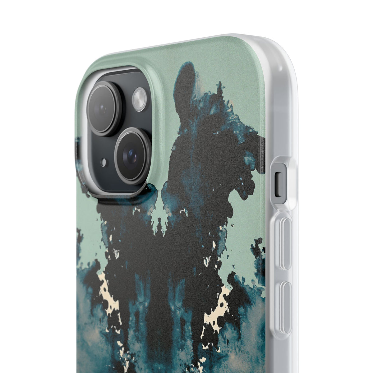 Rorschach Ink Void · Lite Phone Case for iPhone ·  Black