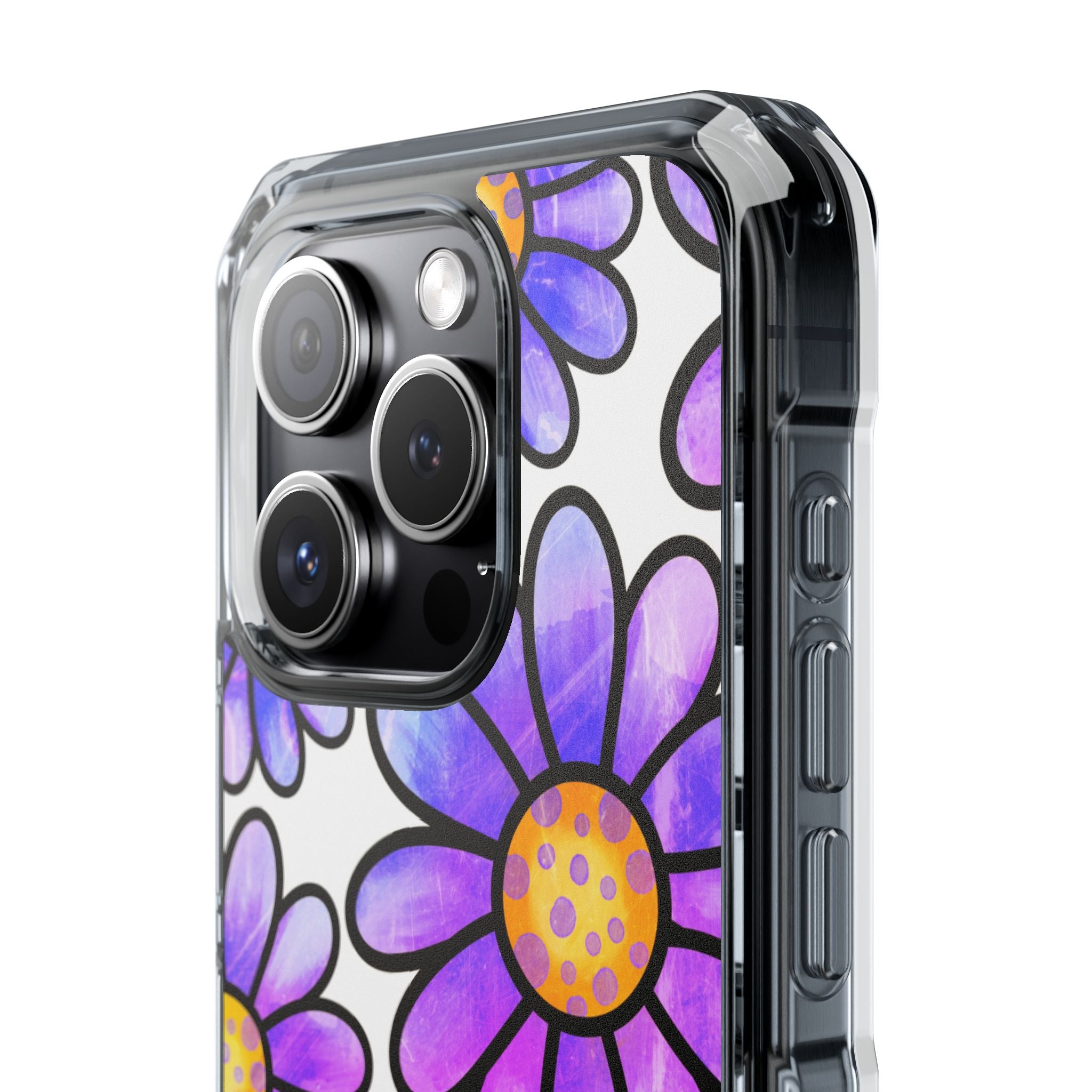 Polka Dot Blooms iPhone 15 Pro Case - Impact
