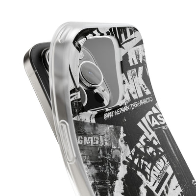 Underground Punk Collage · Lite Phone Case for iPhone ·  Black
