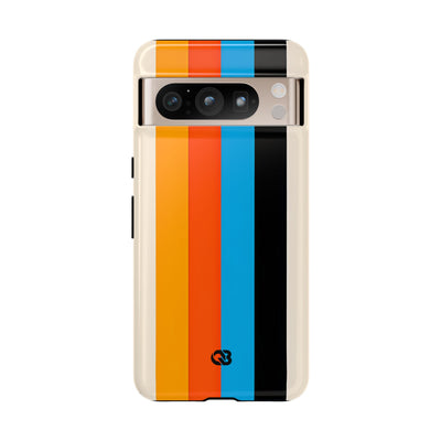 Retro Racing Stripes · Tough Phone Case for Google Pixel