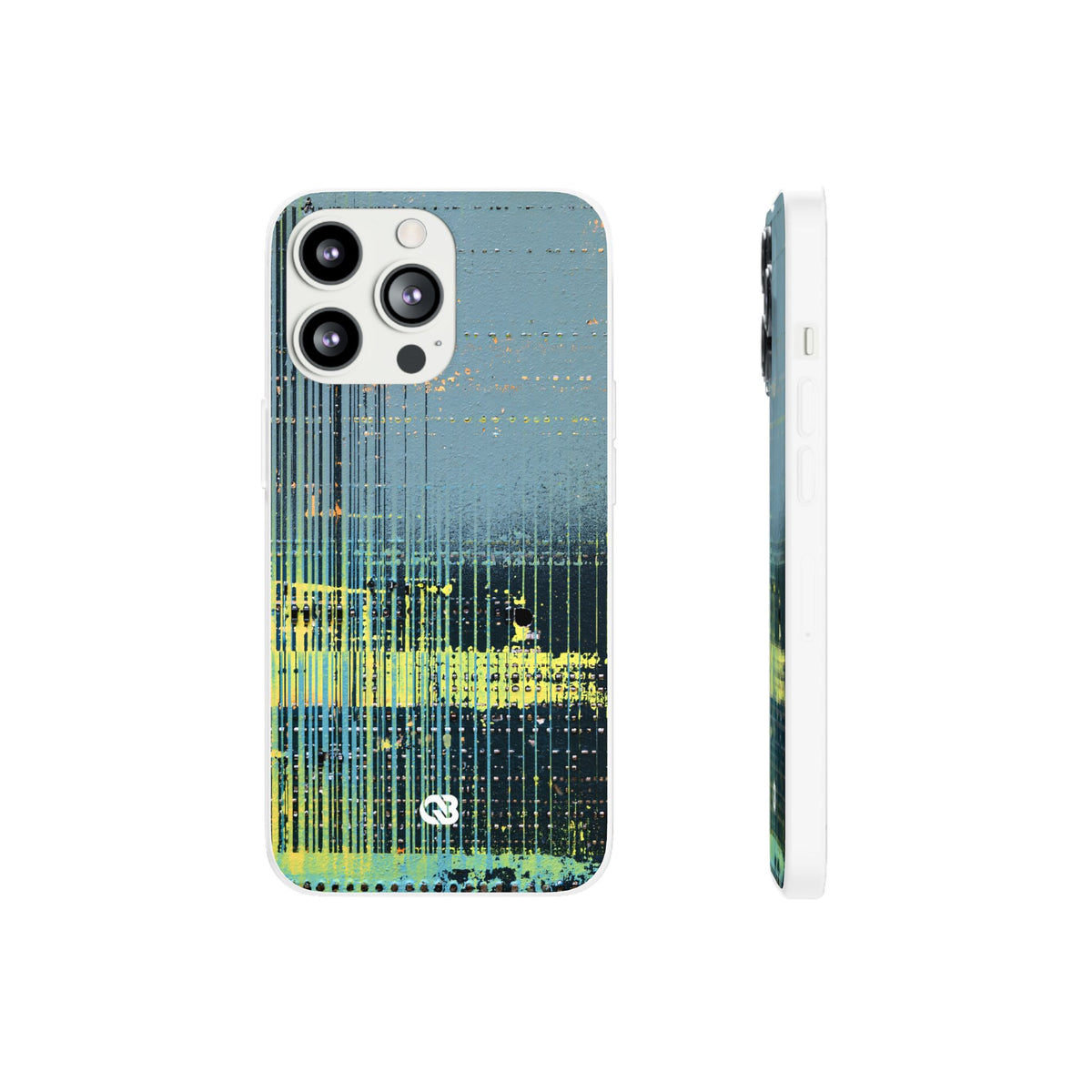 Acid Raster Circuit · Lite Phone Case for iPhone ·  Teal