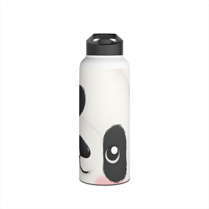 Peeking Panda Blush - Stainless Steel Water Bottle