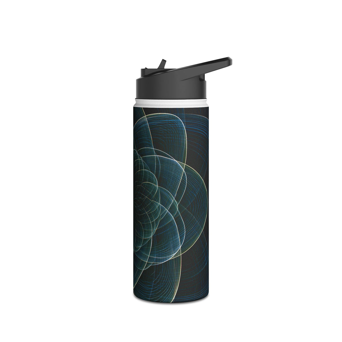 Harmonic Orbit · Insulated Water Bottle · Black