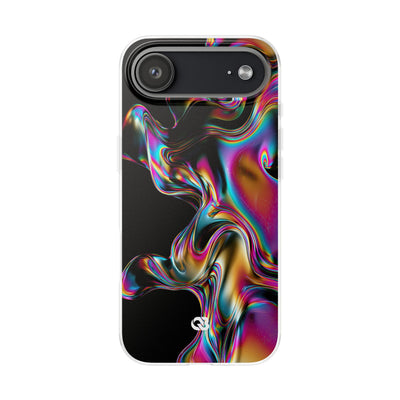 Purple Lite Phone Case for iPhone - Liquid Neon Chrome