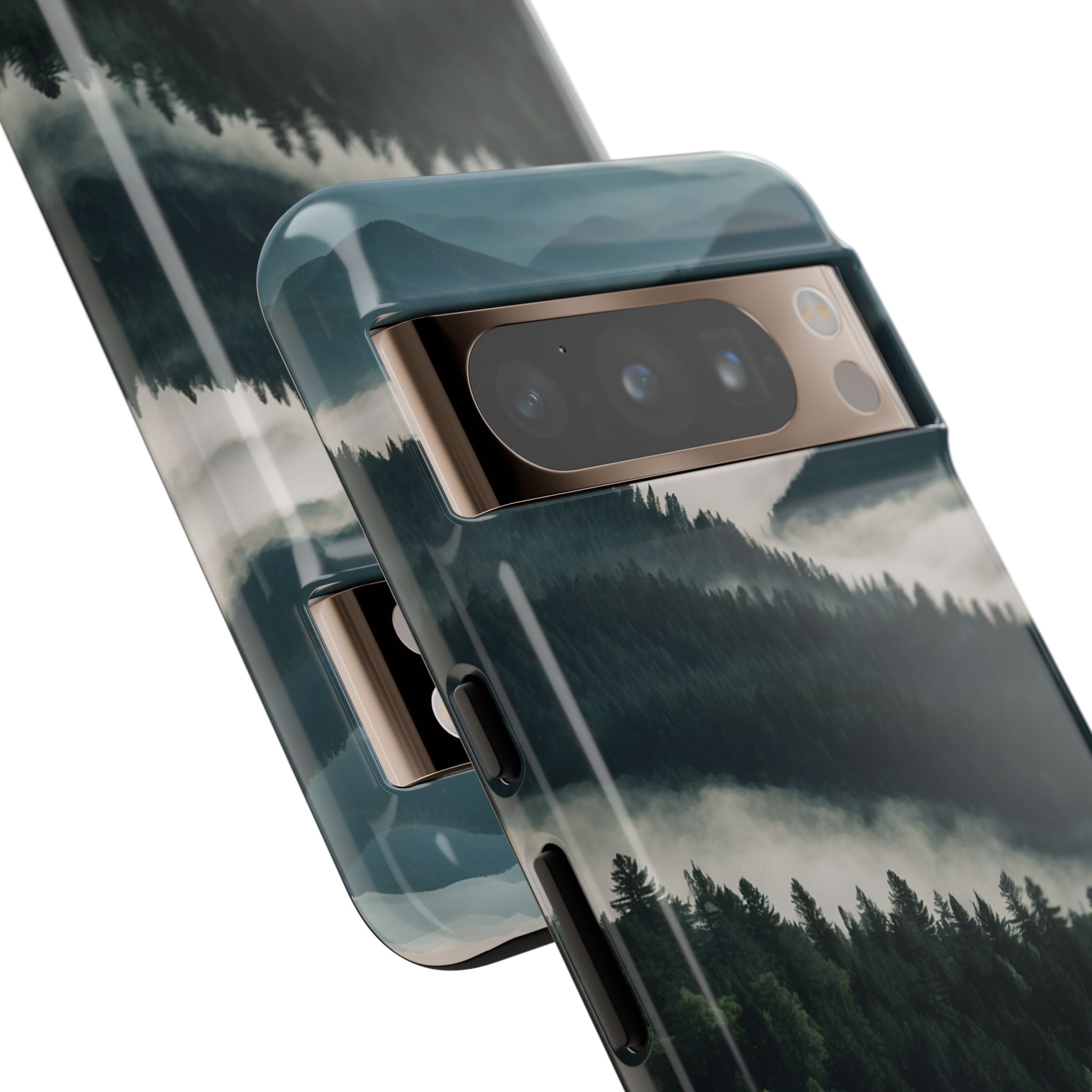 Misty Pine Peaks · Tough Phone Case for Google Pixel