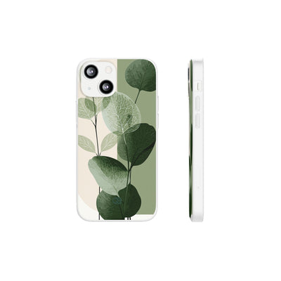 Layered Eucalyptus Study · Lite Phone Case for iPhone ·  Green