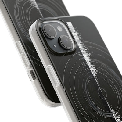 Black Lite Phone Case for iPhone - Obsidian Orbital Signal