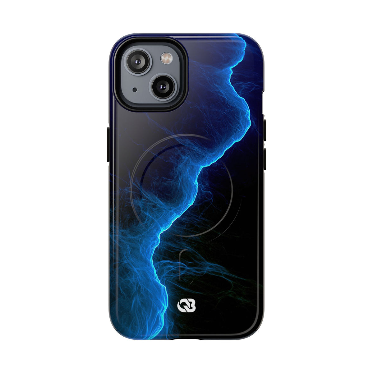 Electric Azure Drift · Tough 2.0 Magnetic Phone Case for iPhone · Blue