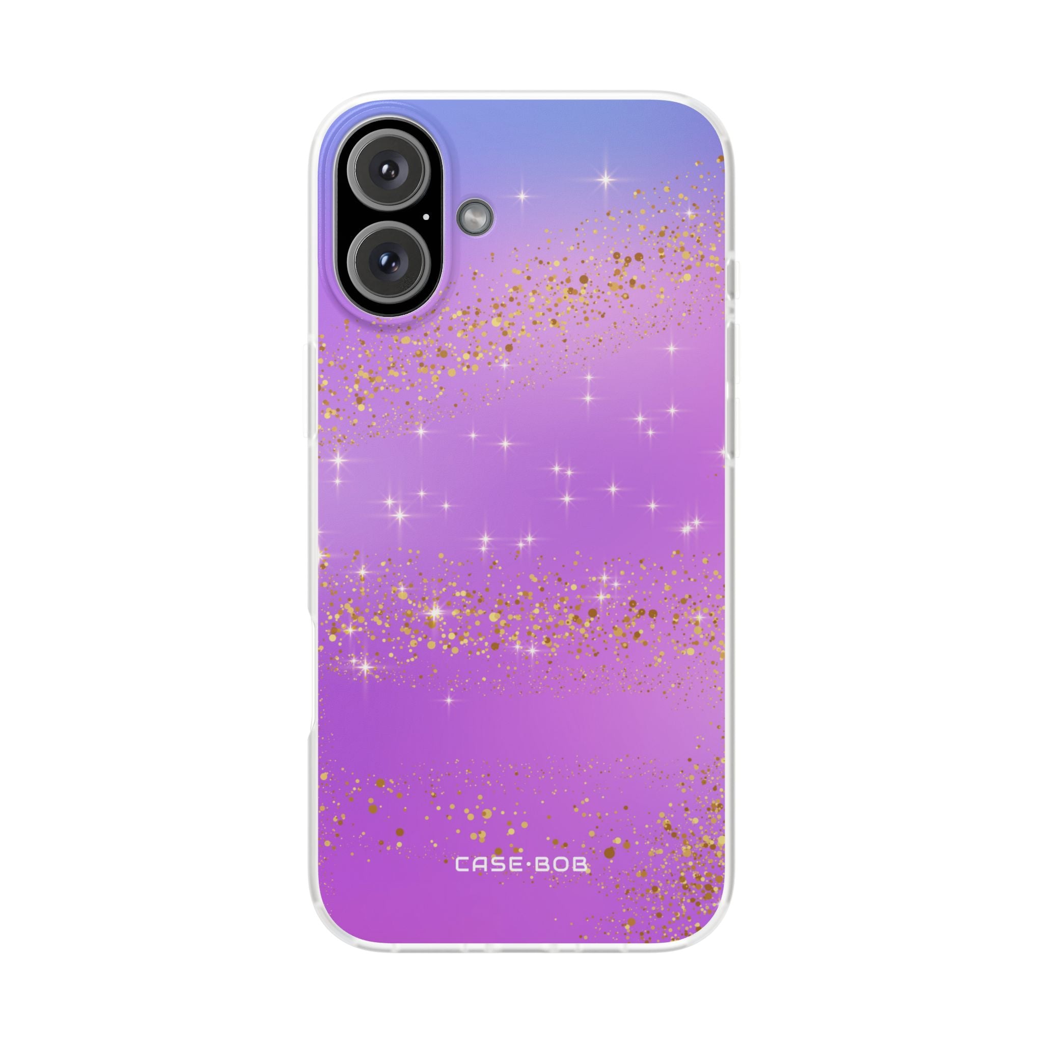 Golden Glide iPhone 16 Plus Cover - Blød