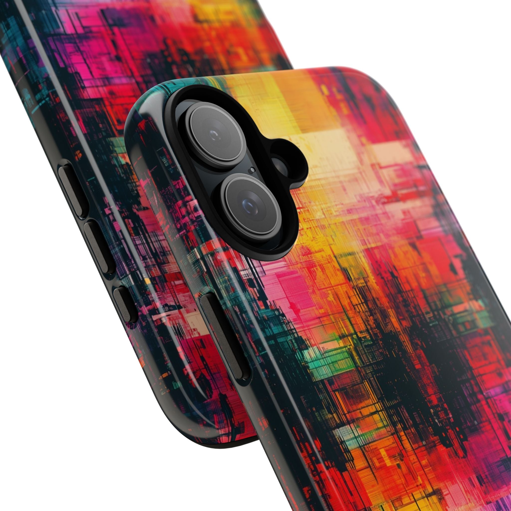 Sunset Prism iPhone 16 Plus Case - Tough