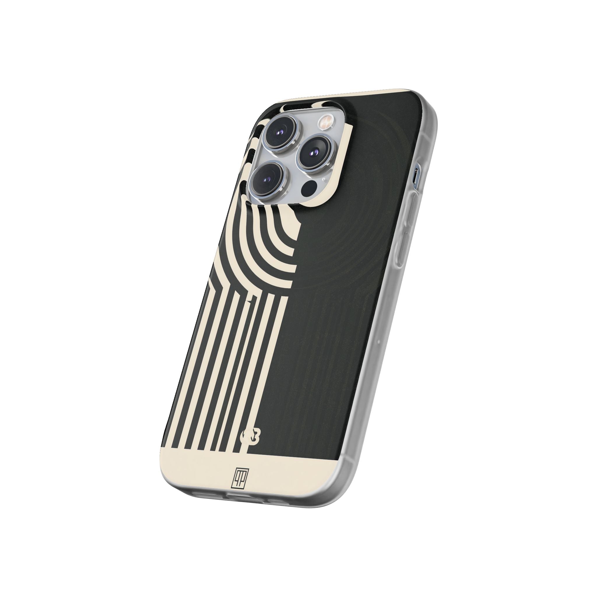 Beige Lite Phone Case for iPhone - Monolith Ivory Signal