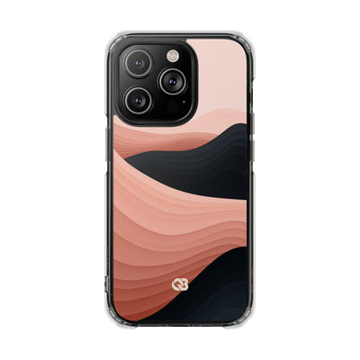 Pink Impact MagSafe Phone Case for iPhone - Dune Shadow Layers
