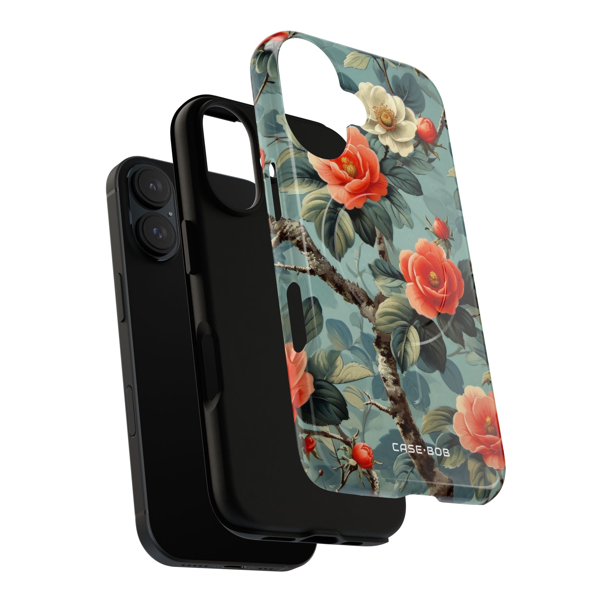 Coral Bloom iPhone 16 Case - Tough+