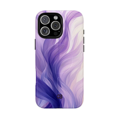 Amethyst Silk Waves · Tough+ Coque de téléphone pour iPhone · Magsafe