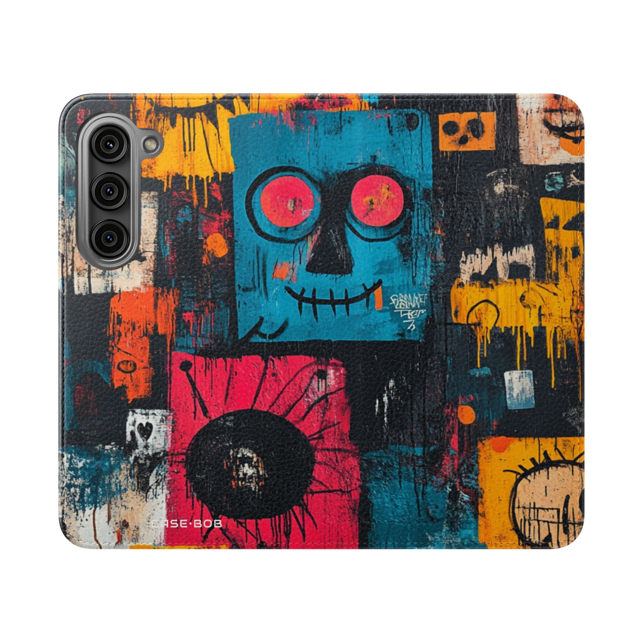 Turquoise Grin - Samsung S23 Cover - Wallet